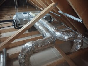 Ducted air conditioning unit